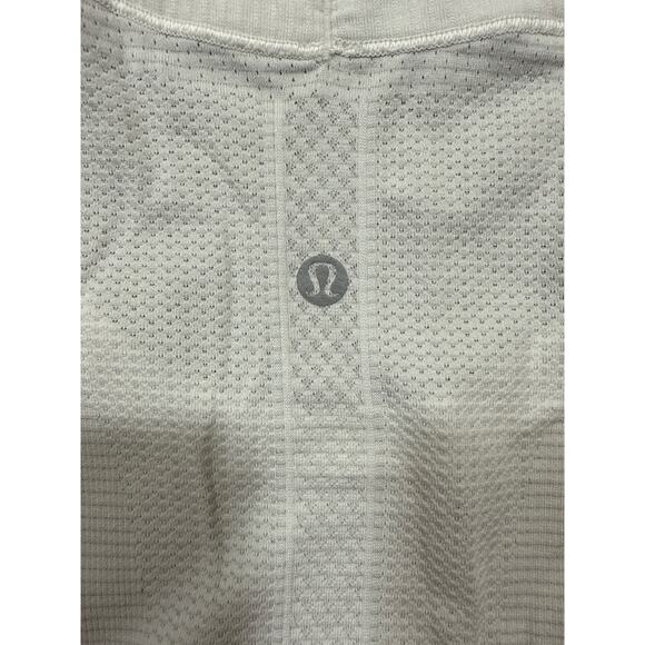 Lululemon swiftly tech short sleeve crew size 12 white
 - Picture 5 of 5